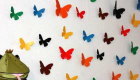 Как сделать бабочку из бумаги своими руками Как сделать бабочку из бумаги гармошкой пошагово